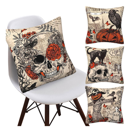 Fundas De Almohada De Halloween Fundas De Almohada De Tiro D