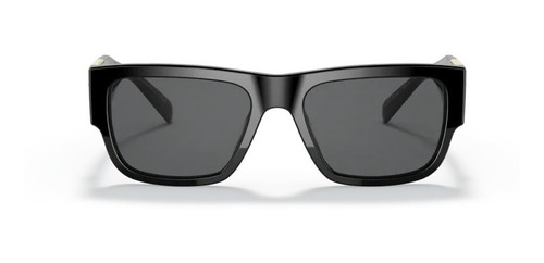 Gafas De Sol Versace Ve4406 Hombre Originales Color Negro Color Del Armazón Negro