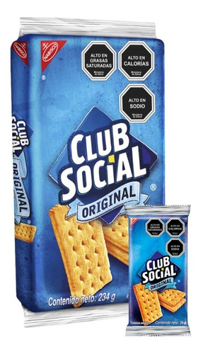 Imagen 5 de 5 de Galletas Saladas Club Social® Pack 9 X 26 G