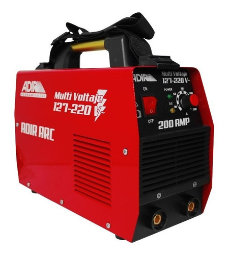 Kit Soldadora Inversora 6701 + Careta Electrónica 6712 Adir