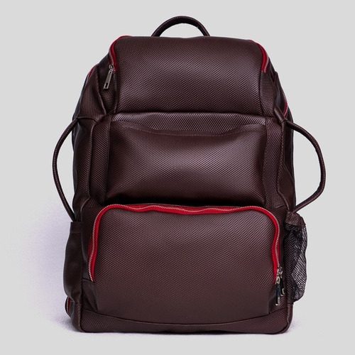 Morral En Cuero Brown Avant-garde. La Chaqueteria.