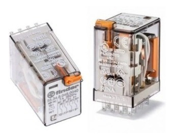 Imagen 2 de 3 de 55.34.8.048.0054 Finder Relevador 14 Pines 4p2t 48vac 7amp