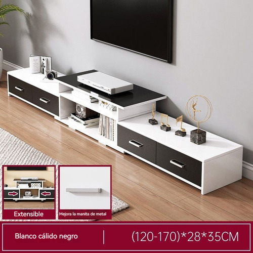 Mueble Mesa Para Tv Moderno Minimalista Escalable 120-170cm