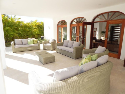 Imagen 5 de 14 de Villa En Venta En Punta Cana, 5hab, Vista Al Campo De Golf