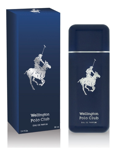 Perfume Hombre Wellington Polo Club Black Red Blue Edp 90ml