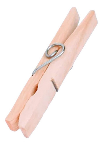 Kit 12 Prendedor Pregador Roupa Varal Madeira Artesanato