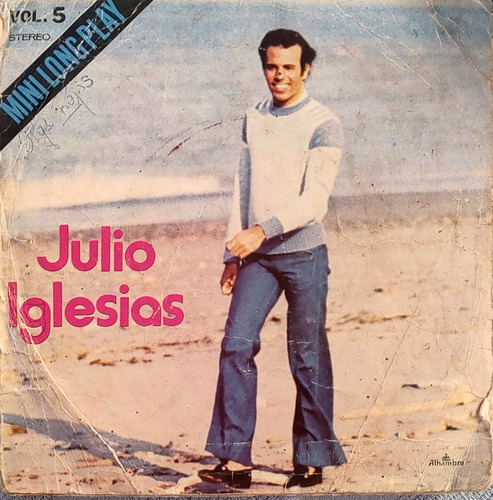 Vinilo Ep De Julio Iglesias Niña, Dieciséis Años (az32