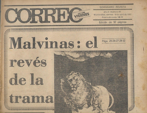 Correo De Los Viernes - Semanario  - 18 De Abril De 1982