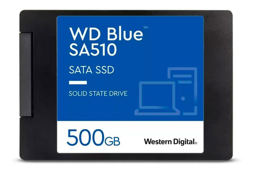 Western Digital Blue 500g Sa510 Sata Ssd De 2,5