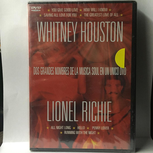 Whitney Houston Lionel Richie Dos Grandes De La Música Soul 