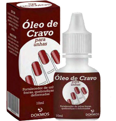 Óleo De Cravo E Melaleuca Dokmos Unha Fraca Quebradiça