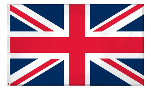 Bandera Reino Unido, 1,5 M X 90 Cm, Exterior Colgante Gran B