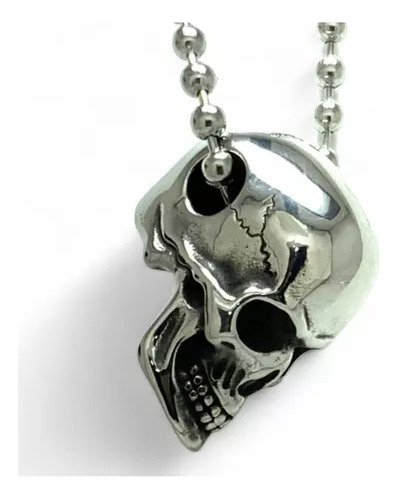 Y1m Collar Super Cool Con Colgante De Calavera