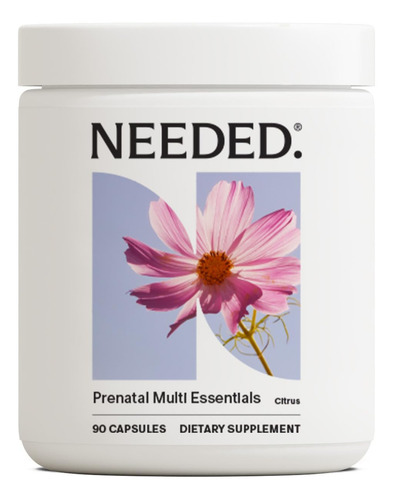 Needed. Multivitamínico Prenatal 23 Nutrientes 30 Días