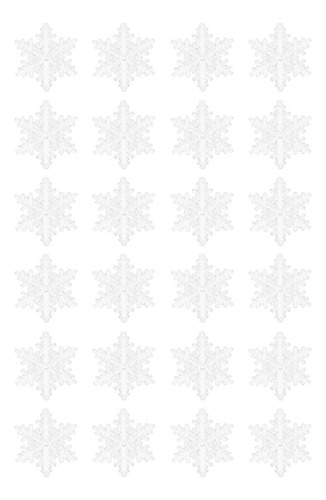 Colgante Decorativo Con Forma De Copo De Nieve Navideño, 24