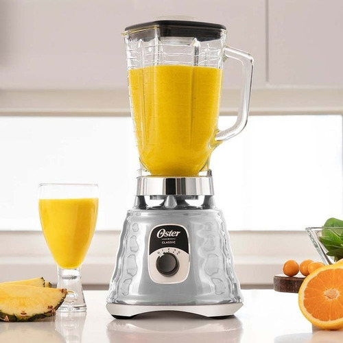 Licuadora Tritura Hielo 700w Vaso De Vidrio Oster