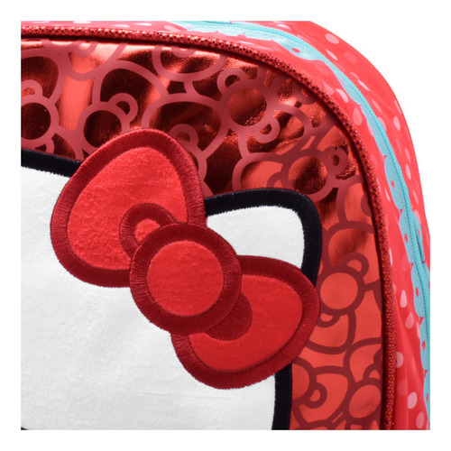 Mochila Primaria Sanrio Hello Kitty 20 L Rojo Rojo Estampado