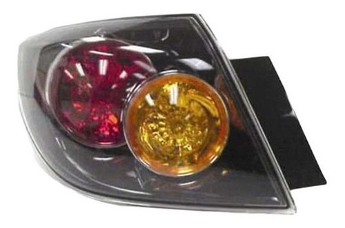 Faro Stop Izquierdo Naranja/rojo Mazda 3 Hatchback 2005/2009