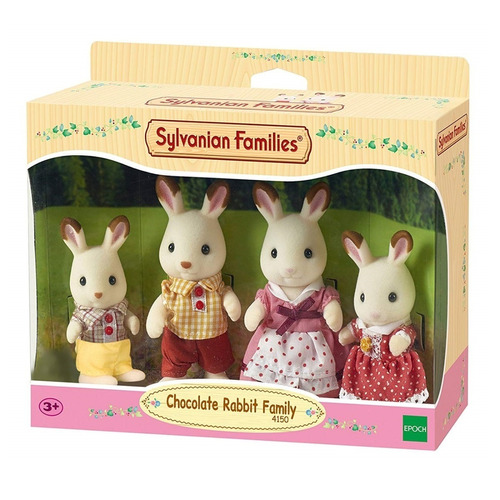 Sylvanian Families 4150 Familia Conejos Intek Mundo Manias