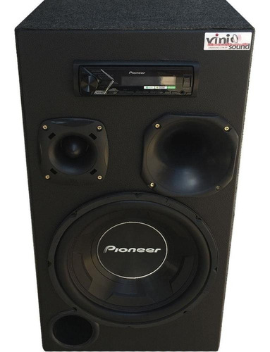 Caixa Residencial Bluetooth Room Pioneer Ts-w3090 Completa