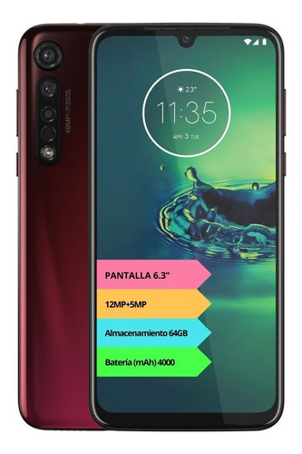 Celular Motorola Moto G8 Plus 4g 64gb 4gb Gtia Oficial Rt