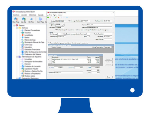 Software Inmobiliaria Programa Sistema Gestión Alquileres