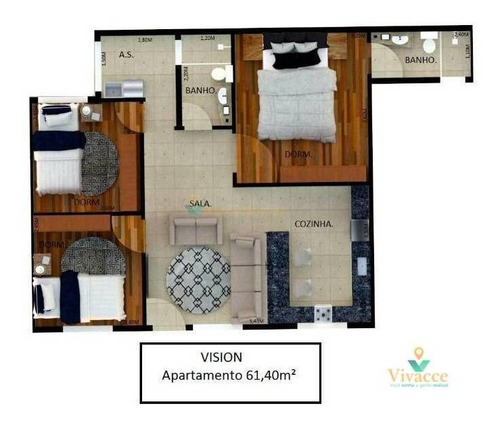 Imagem 13 de 23 de Apartamento À Venda, 45 M² Por R$ 349.000,00 - Chácara Belenzinho - São Paulo/sp - Ap2779