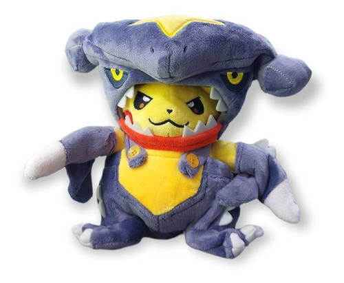 Peluche Pikachu Con Disfraz De Garchomp