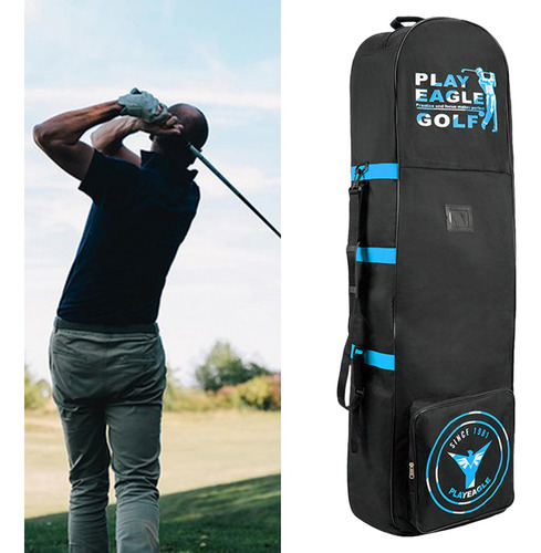 Funda De Viaje Para Palos De Golf Bolsa De Viaje Azul