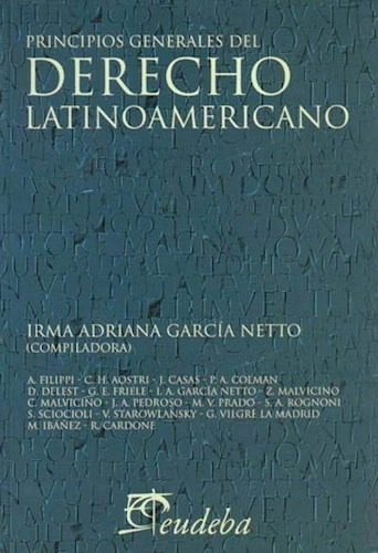 Principios Generales Del Derecho Latinoamericano - García N