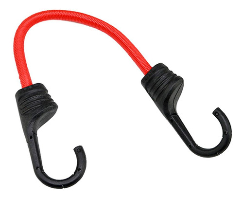 Cordão Elástico Para Bagagem De Bicicleta, Vermelho 30cm