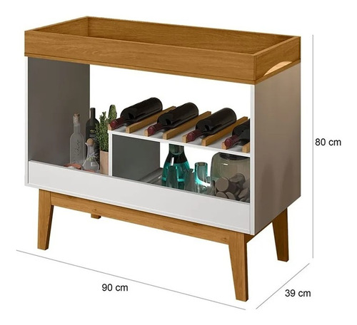 Bar Cava Bufetera Credenza Botellero Minibar Cantina