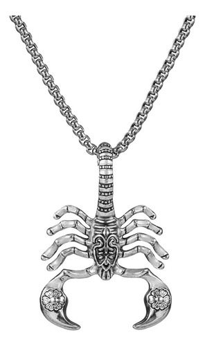 Joyería Para Hombre, Collar De Escorpión, Hip Hop