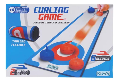 Juego De Mesa Curling Game Ditoys 2577