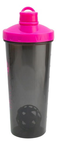 Vaso Shaker Deportivo Colección Barbie, Botella Agitadora Color Gris Oscuro