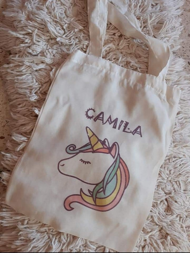 10 Tote Bag De Tela Para Sublimar Sublimable 40x30 Natural