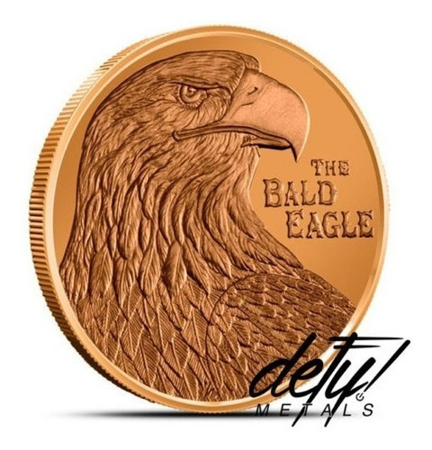 Medalla Cobre Aguila Real 1 Onza !!!