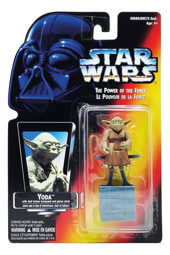 Kenner - Star Wars - Potf - Red Card - Yoda - Cartón Canadá