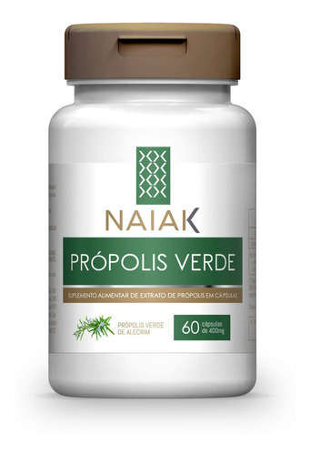 Própolis Verde Naiak - 60 Cápsulas