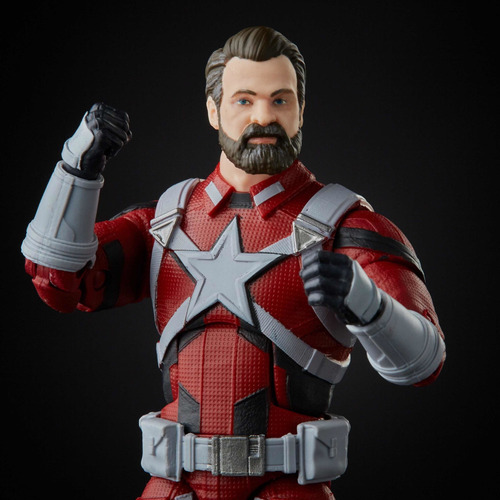 Guardião Vermelho Build Figure Crimson Dynamo Marvel Legends