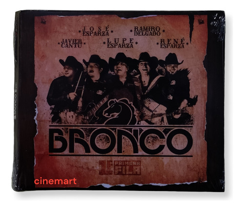 1a Primera Fila Bronco Disco Cd + Dvd