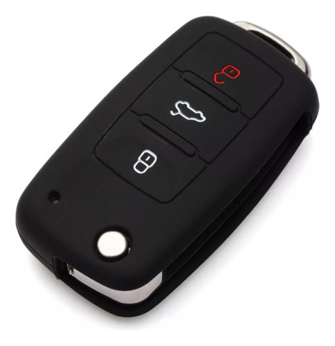 Su Funda Llave Silicón Vw Jetta Golf Beetle Polo Mk4 Mk5 Mk6