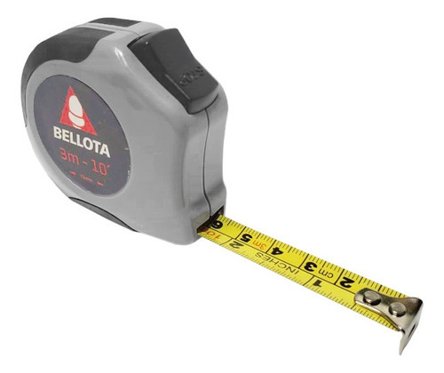 Trena Bellota 3m Com Fita De Aço Botão De Trava