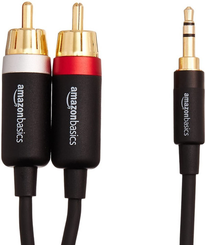 Amazon Basics Cable De Audio Estéreo Adaptador Rca