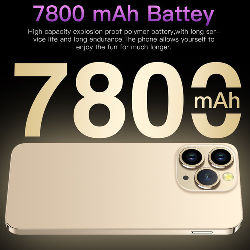 2024\ Smartphone I14 Pro Max Android De 8 Gb+256 Gb De 6,7 P