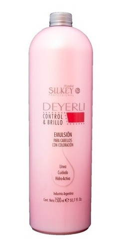 Silkey Acondicionador Enjuague Cabellos Color Deyerli 1,5l