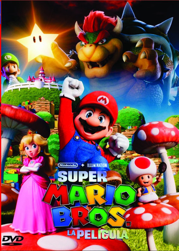 Super Mario Bros  La Pelicula - 2023 - Dvd