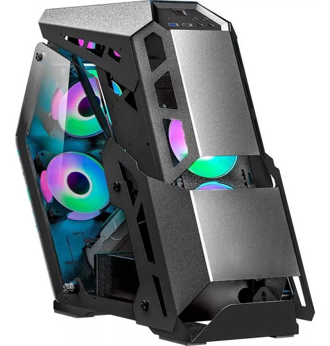 Gabinete Gamer K-mex Cg-04ba Stryker Preto - Cg04barh001cb0x