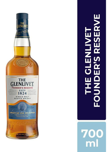 The Glenlivet Single Malt Founders Reserve whisky scotch 700ml