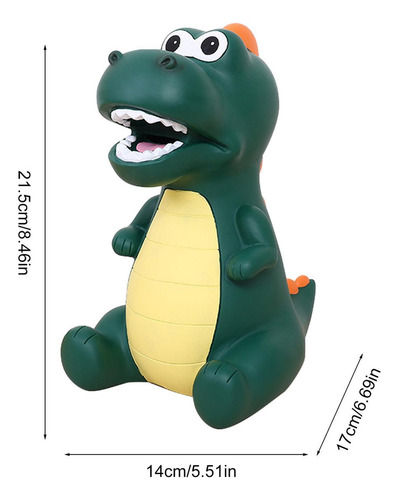 Lindo Tarro De Ahorros Hucha De Dinosaurio Caja De Ahorro De